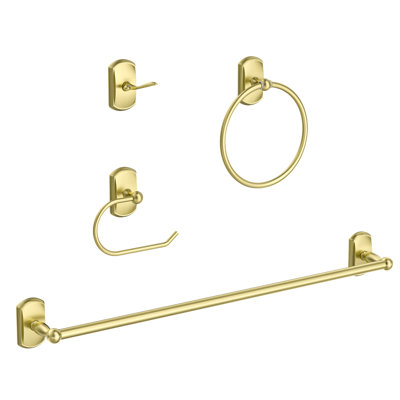 FORIOUS 4 - Piece Bathroom Hardware Set & Reviews | Wayfair